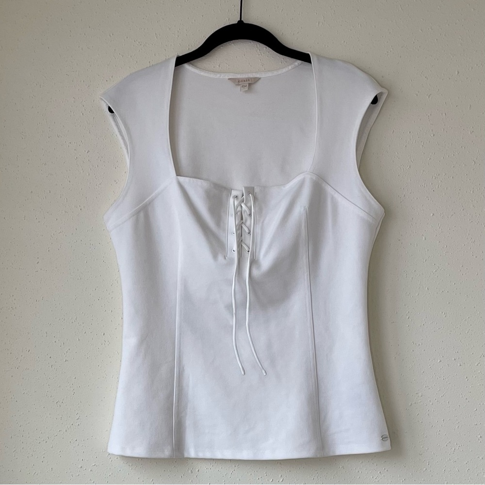 Guess Illusion Corset Tank EUC